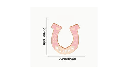 Good Luck Babe lucky enamel pin