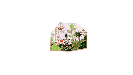 Greenhouse Enamel Pin - Novelty•ish