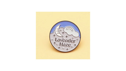 Lavender Haze Enamel Pin - Novelty•ish