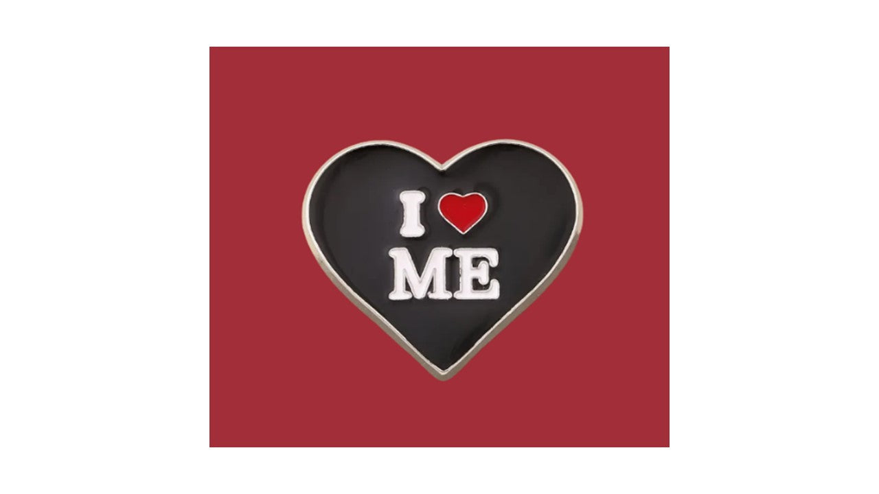 I Heart Me Enamel Pin