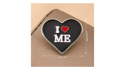 I Heart Me Enamel Pin