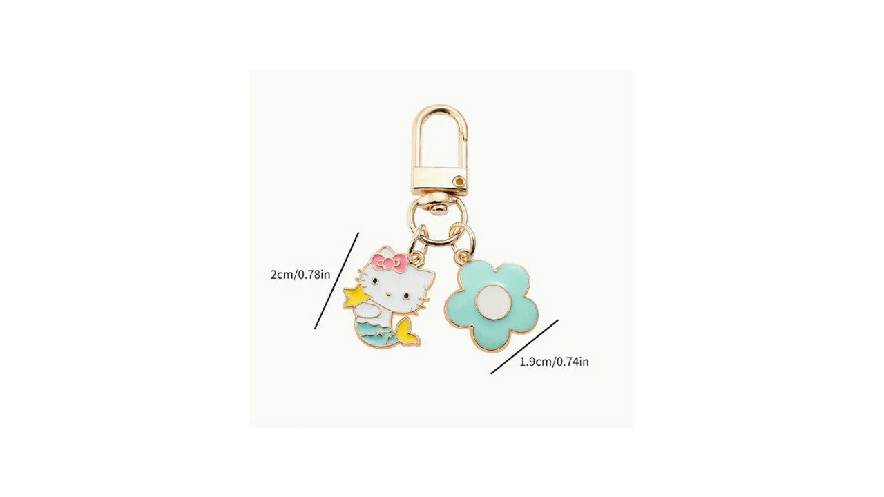 Hello Kitty Mermaid Purse Charm