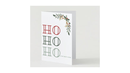 HO HO HOly Card