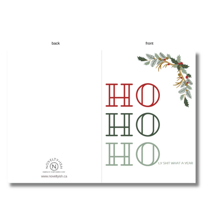 HO HO HOly Card