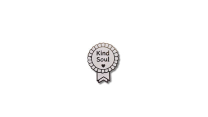 Kind Soul Hard Enamel Pin - Merit Badge Style