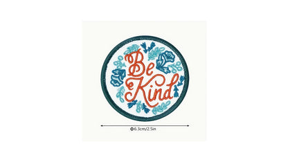 Be Kind Iron-On Patch