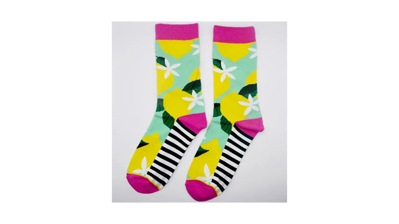 Vibrant Lemony Socks - Novelty•ish