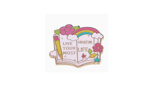 Creative Life Enamel Pin