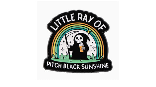 Cute Grim Reaper Enamel Pin