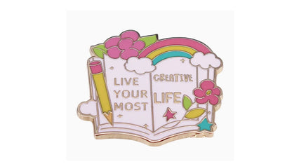 Creative Life Enamel Pin