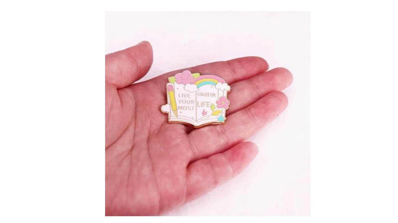 Creative Life Enamel Pin