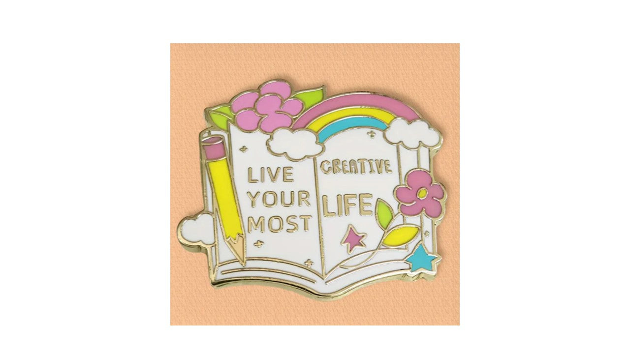 Creative Life Enamel Pin