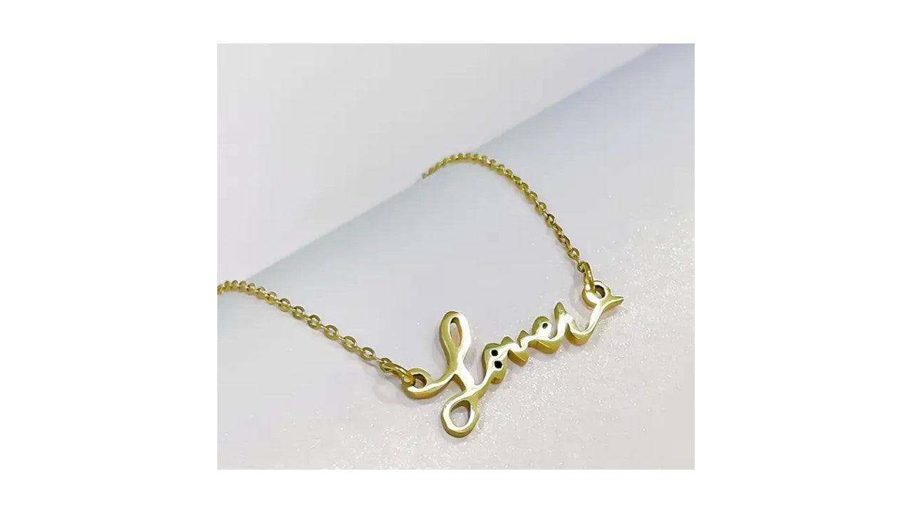 Lover Costume Gold Necklace - Novelty•ish