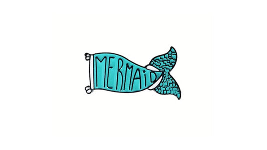 Mermaid Tail Enamel Pin - Novelty•ish