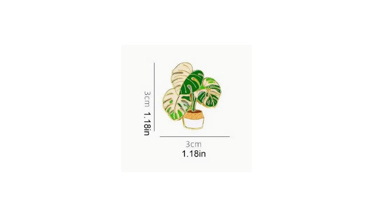 Monstera Deliciosa Enamel Pin - Novelty•ish