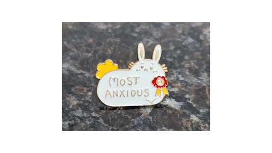 Most Anxious Enamel Pin - Novelty•ish