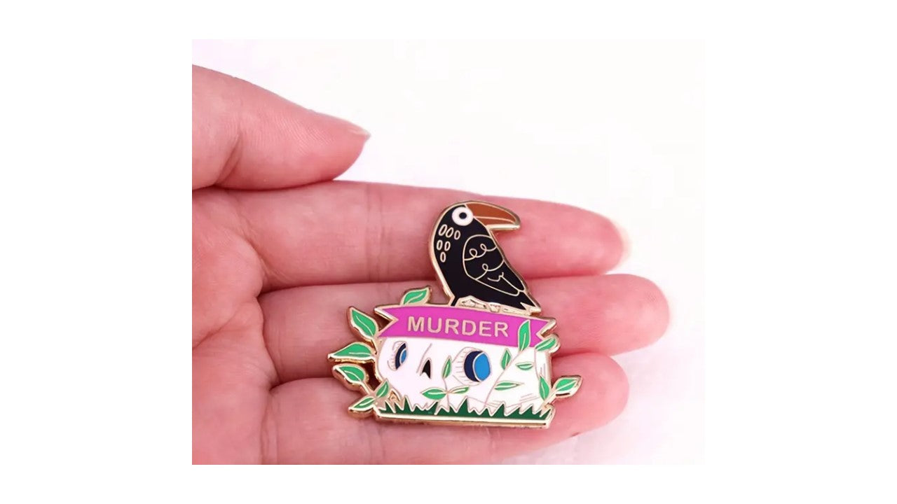 Murder Enamel Pin - Novelty•ish