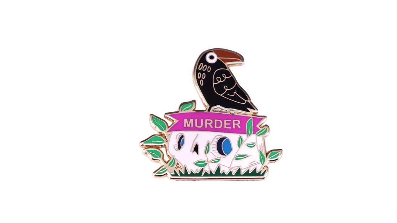 Murder Enamel Pin - Novelty•ish