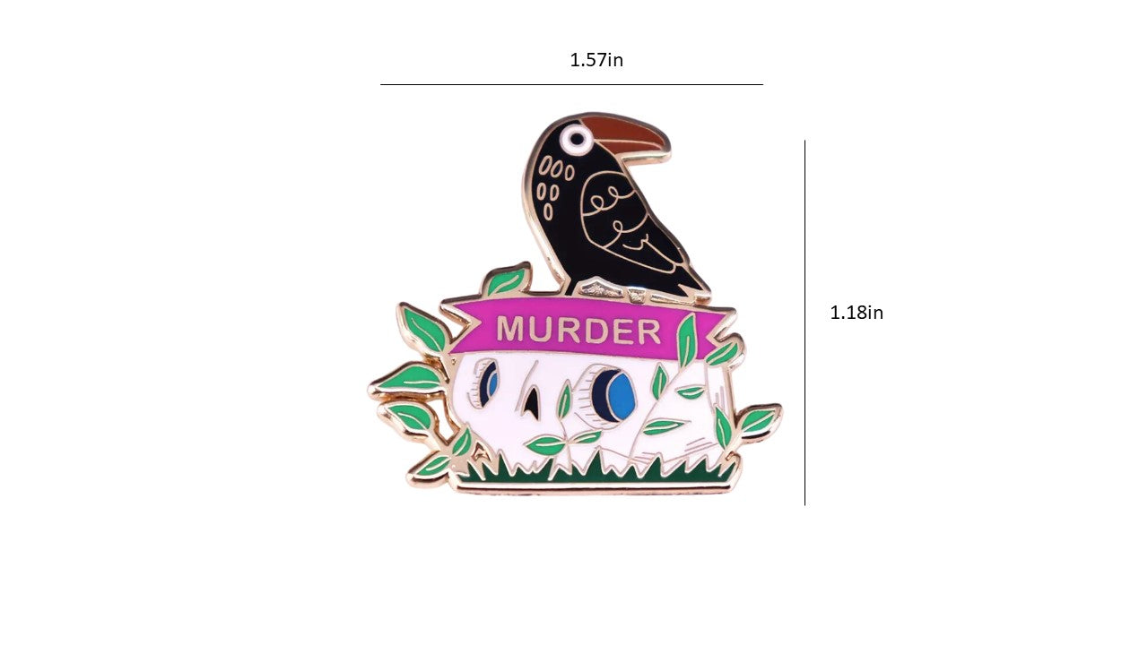 Murder Enamel Pin - Novelty•ish