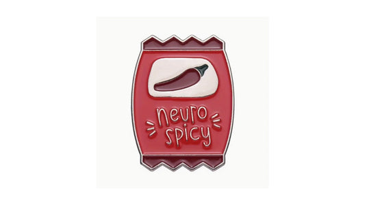 Neuro-Spicy Enamel Pin - Novelty•ish