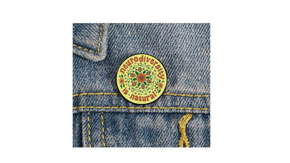 Neurodiversity Enamel Pin - Novelty•ish