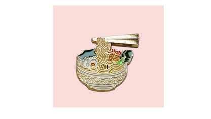 Noodle Bowl Enamel Pin