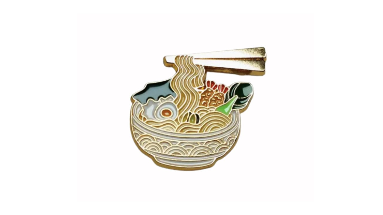 Noodle Bowl Enamel Pin