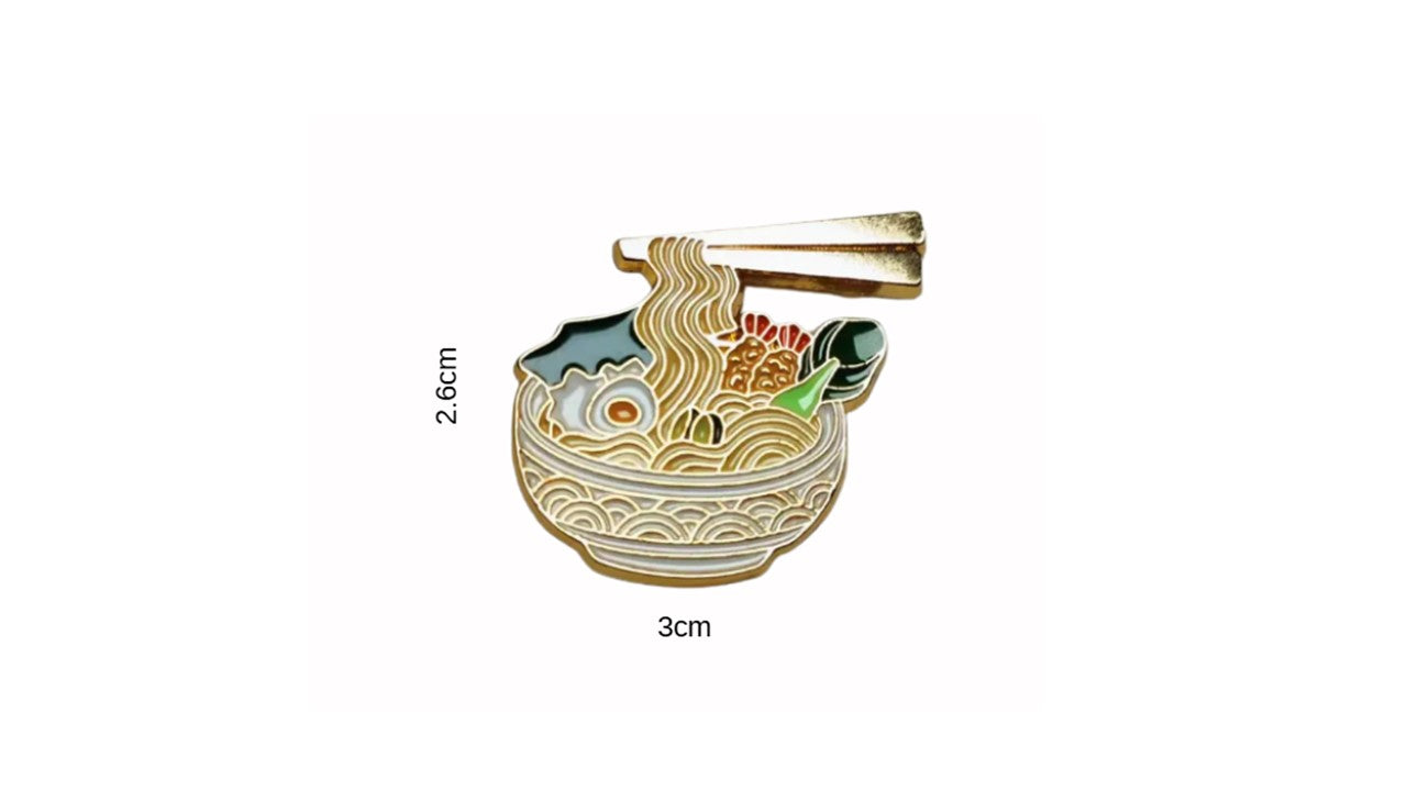 Noodle Bowl Enamel Pin