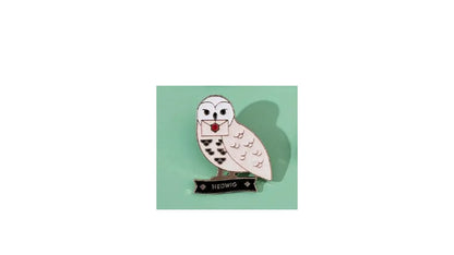 Cute Owl Messenger Enamel Pin