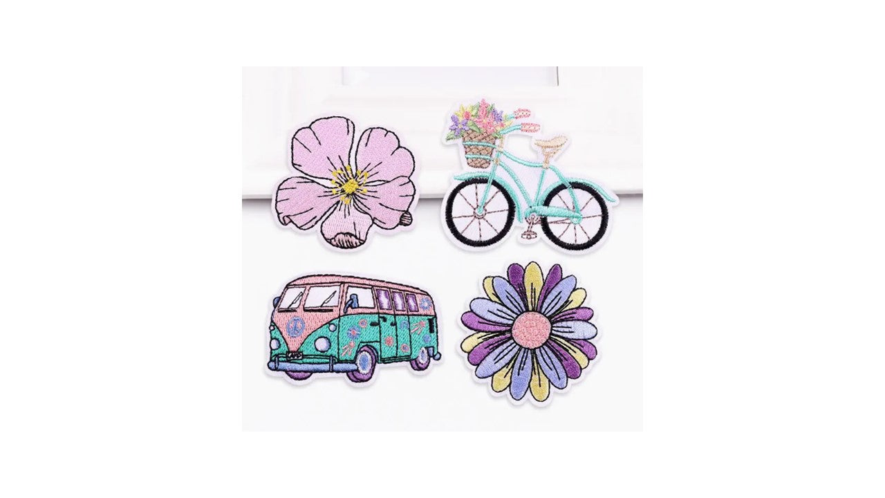Flower Power Iron On Patch - Novelty•ish