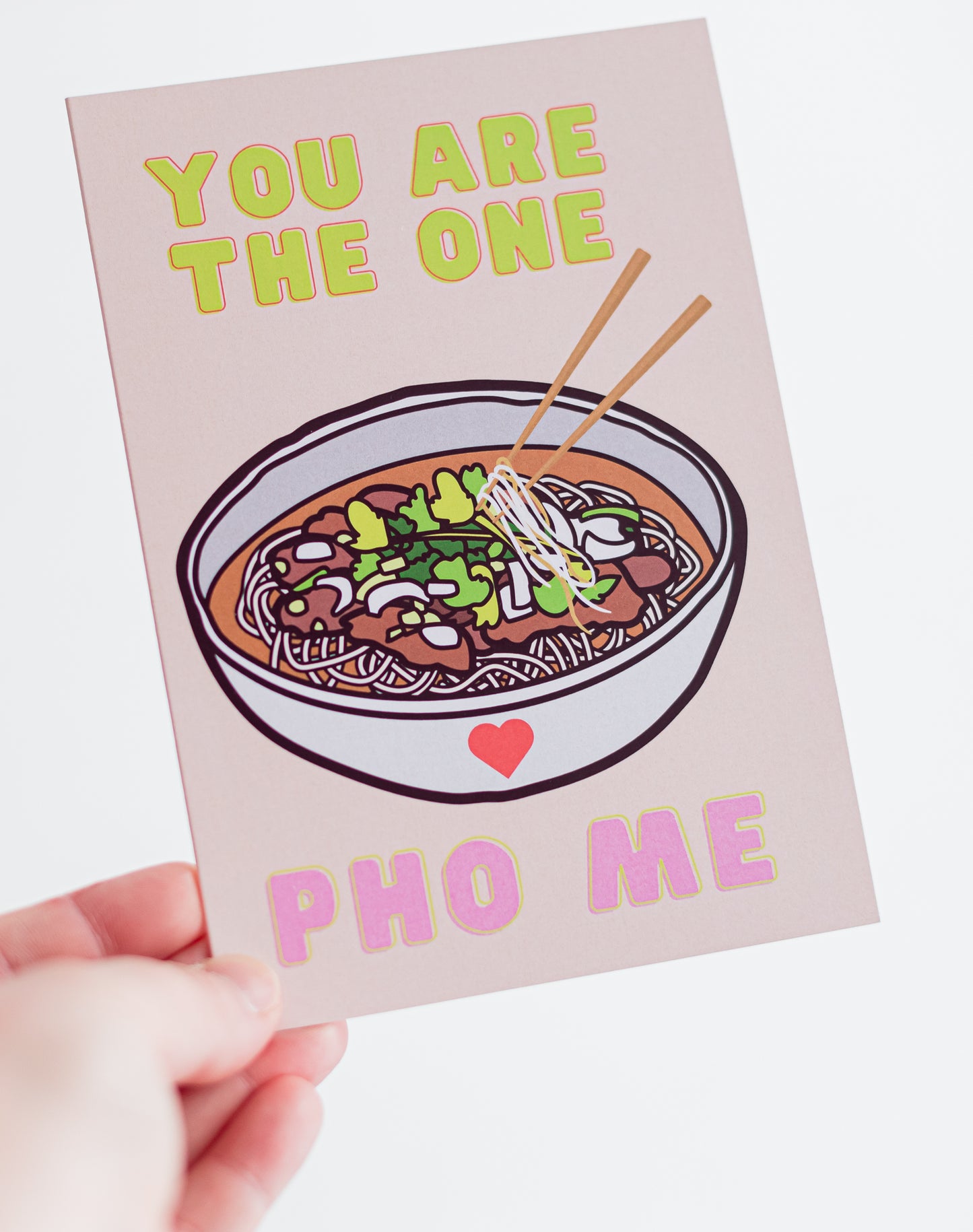 The One Pho Me Greeting Card - Novelty•ish