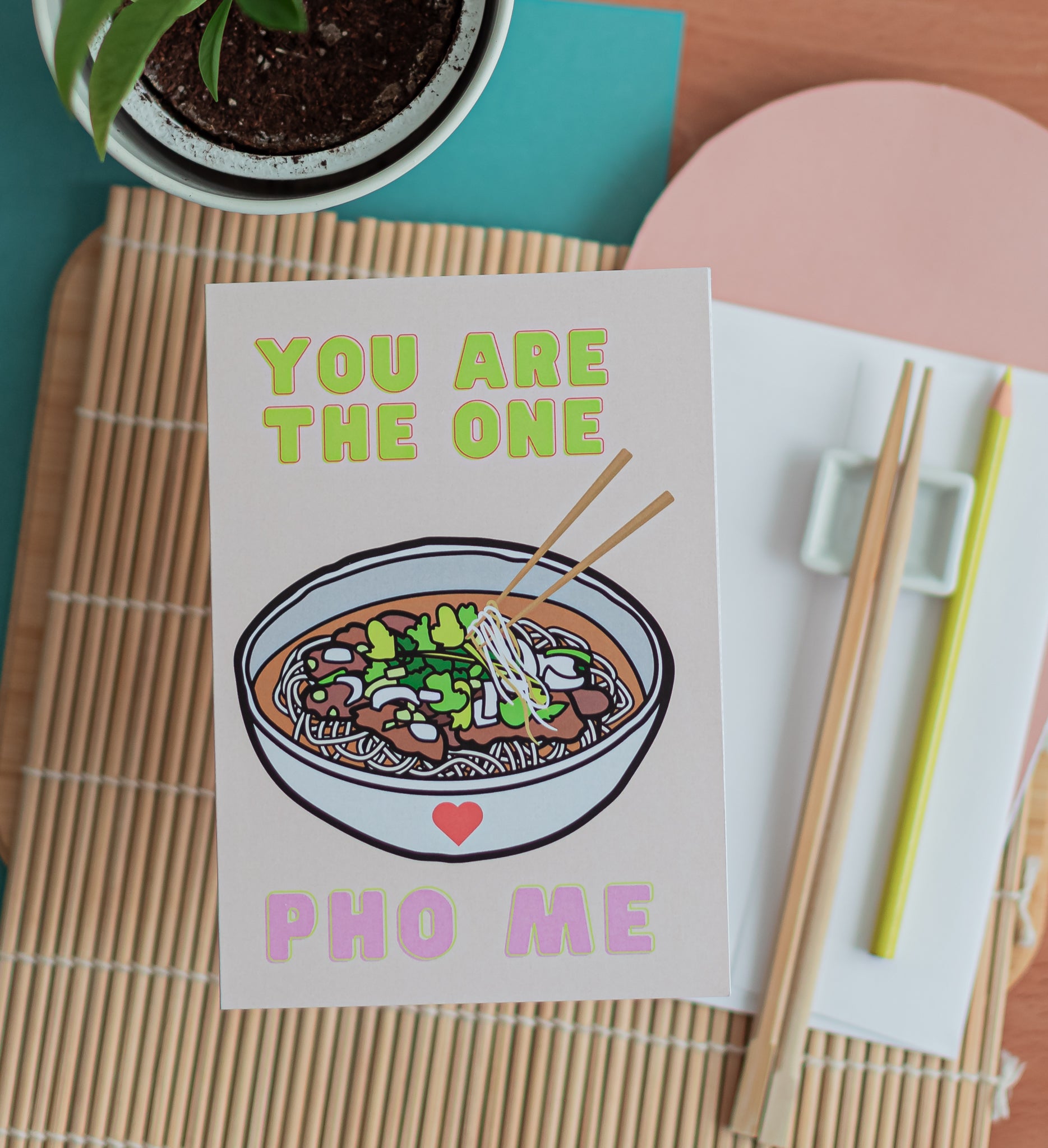 The One Pho Me Greeting Card - Novelty•ish