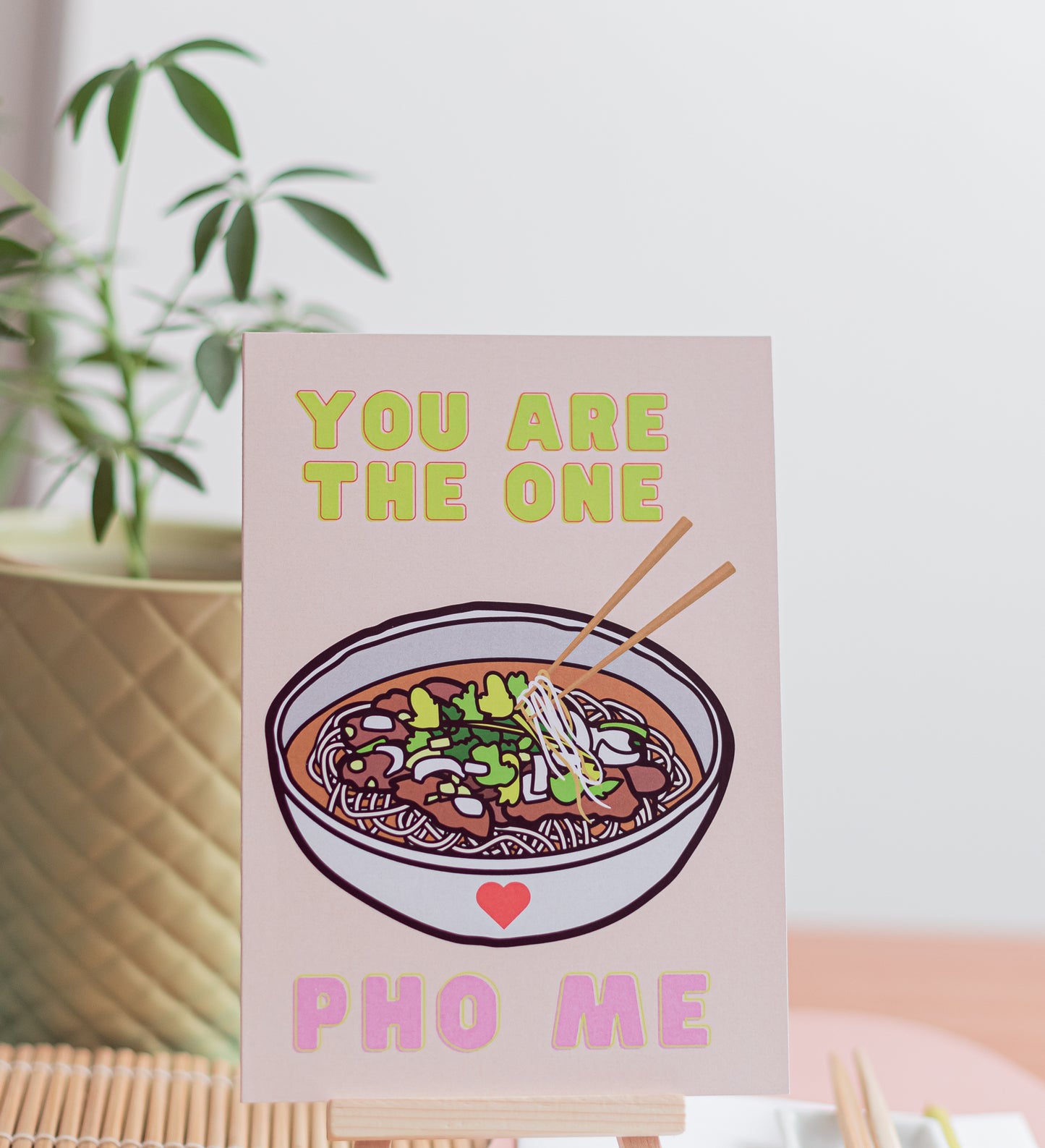 The One Pho Me Greeting Card - Novelty•ish