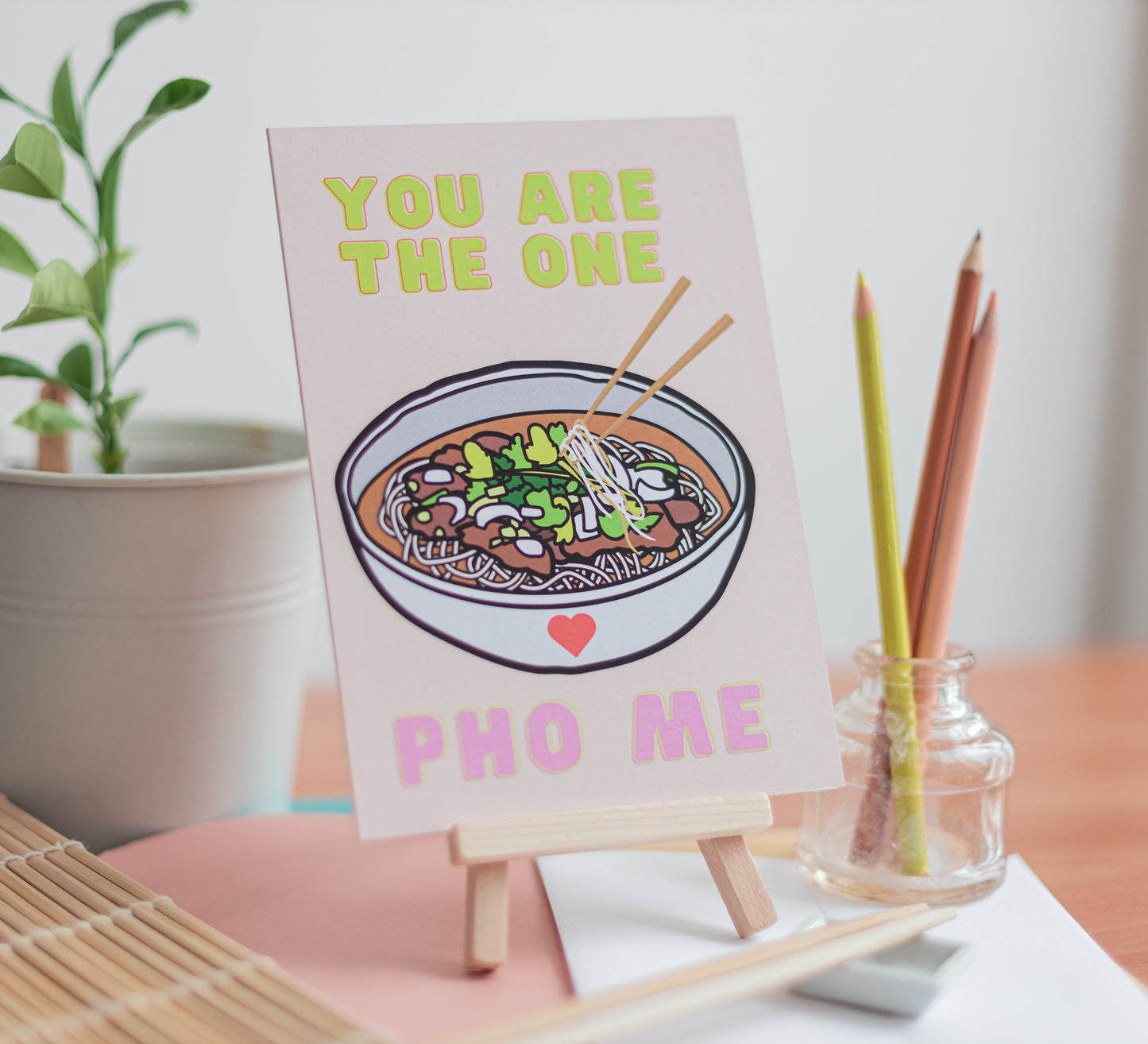 The One Pho Me Greeting Card - Novelty•ish