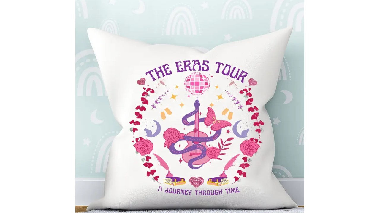 Pink Eras Tour Pillow Covering - Novelty•ish