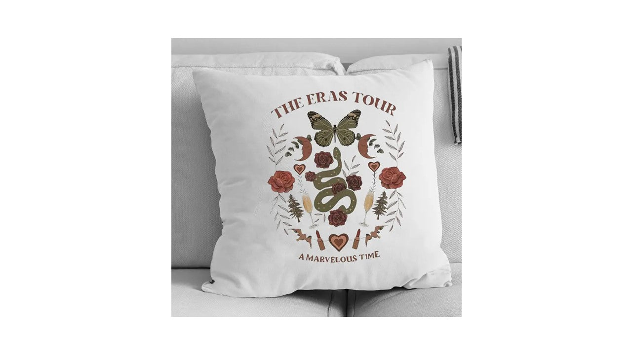 The Eras Tour Pillow Covering - Novelty•ish