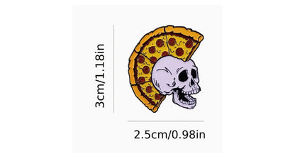 Pizza Punk Enamel Pin