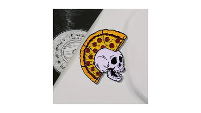 Pizza Punk Enamel Pin