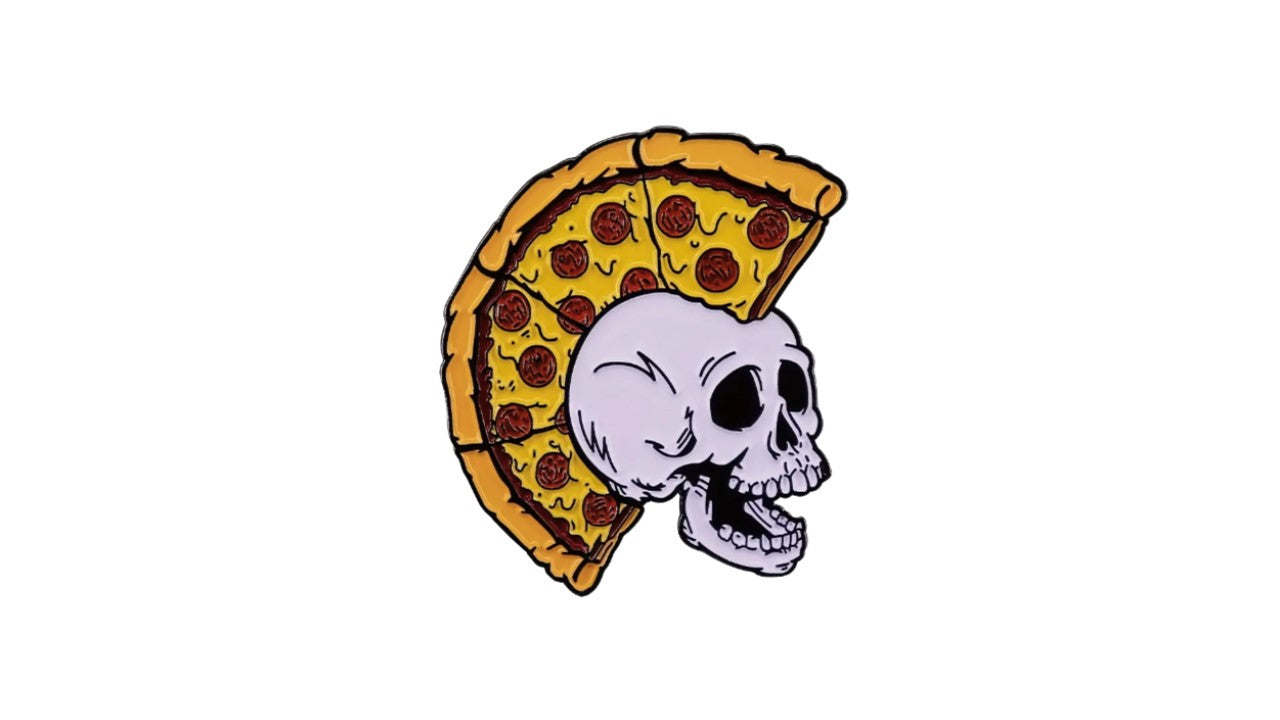 Pizza Punk Enamel Pin