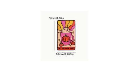 The Pumpkin Spice Enamel Pin
