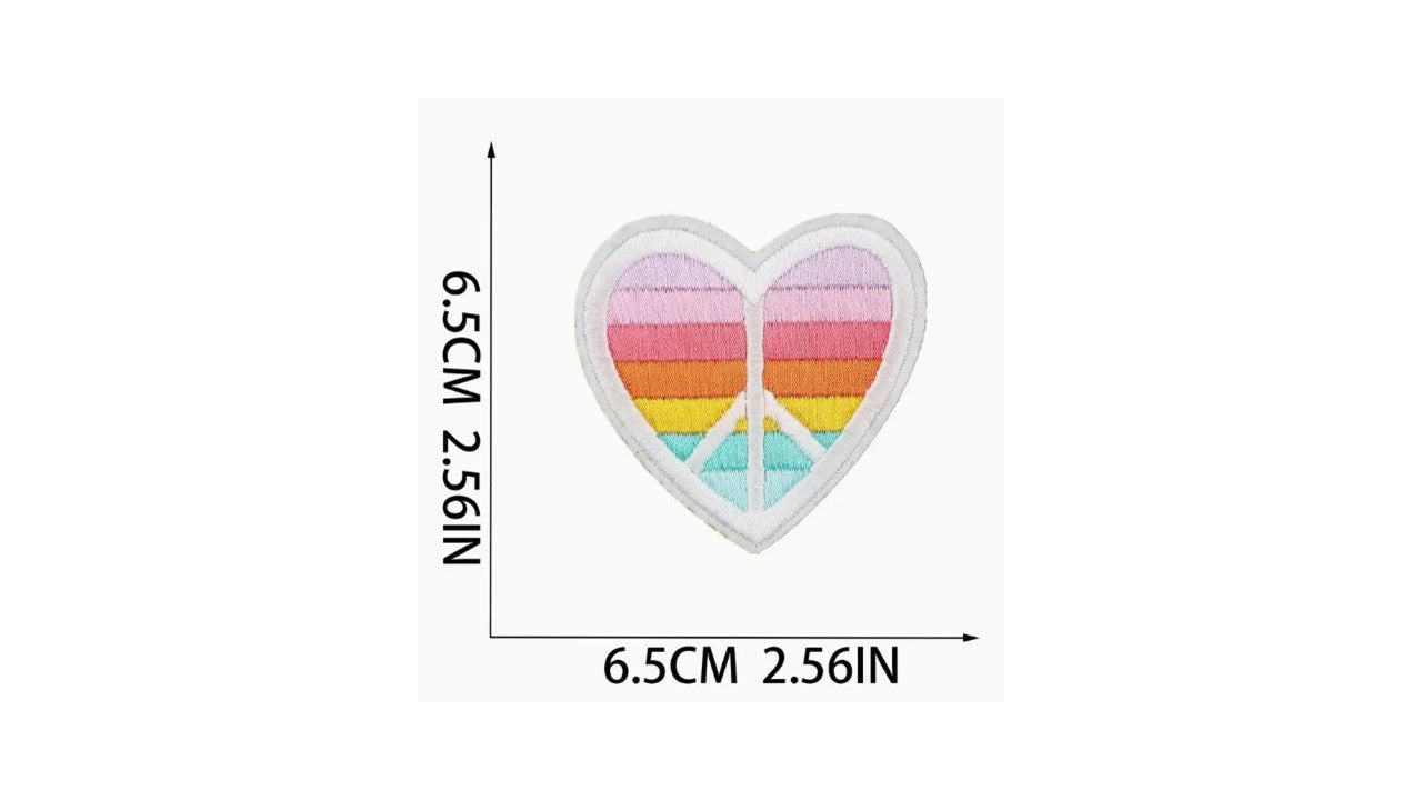 Rainbow Color Series Iron-On Patches - Novelty•ish