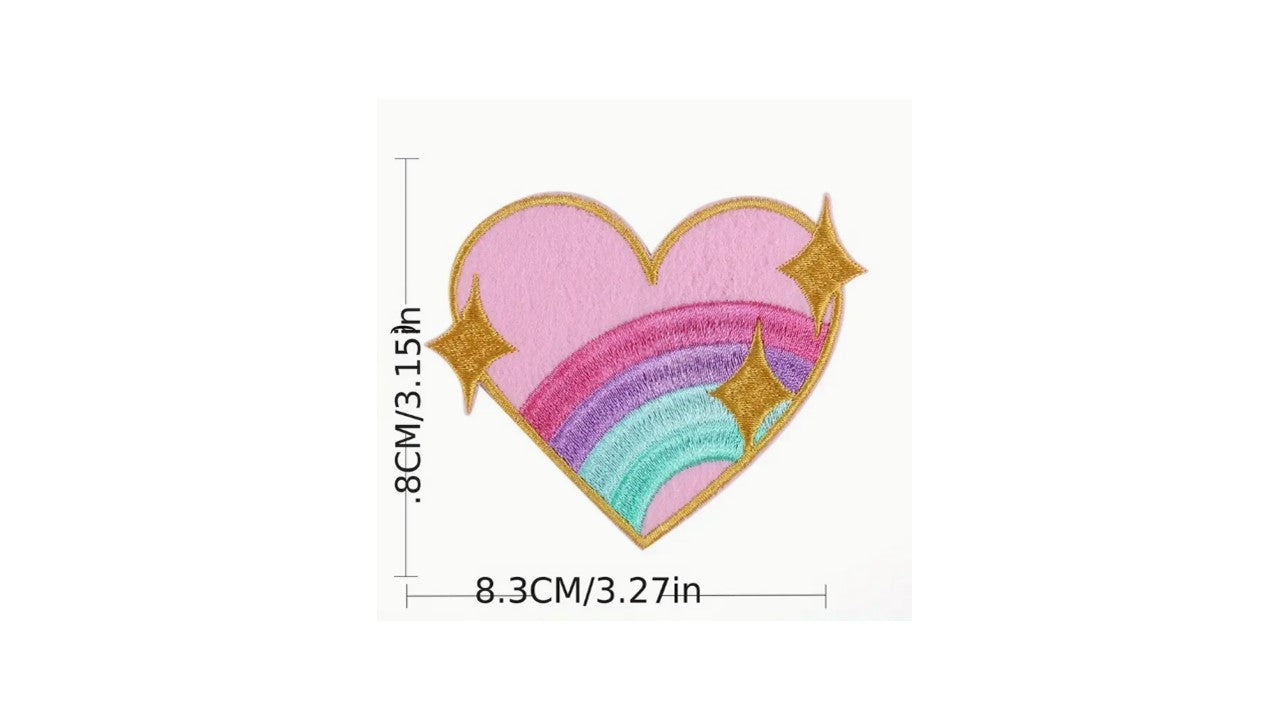 Rainbow Color Series Iron-On Patches - Novelty•ish