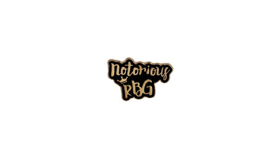 Notorious RBG Enamel Pin - Novelty•ish