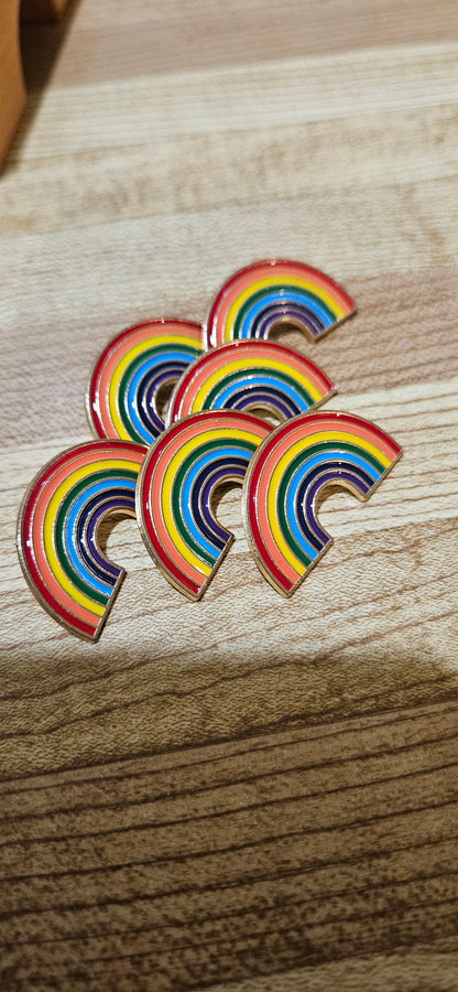 Rainbow Enamel Pin
