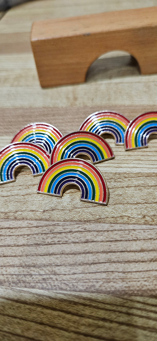 Rainbow Enamel Pin
