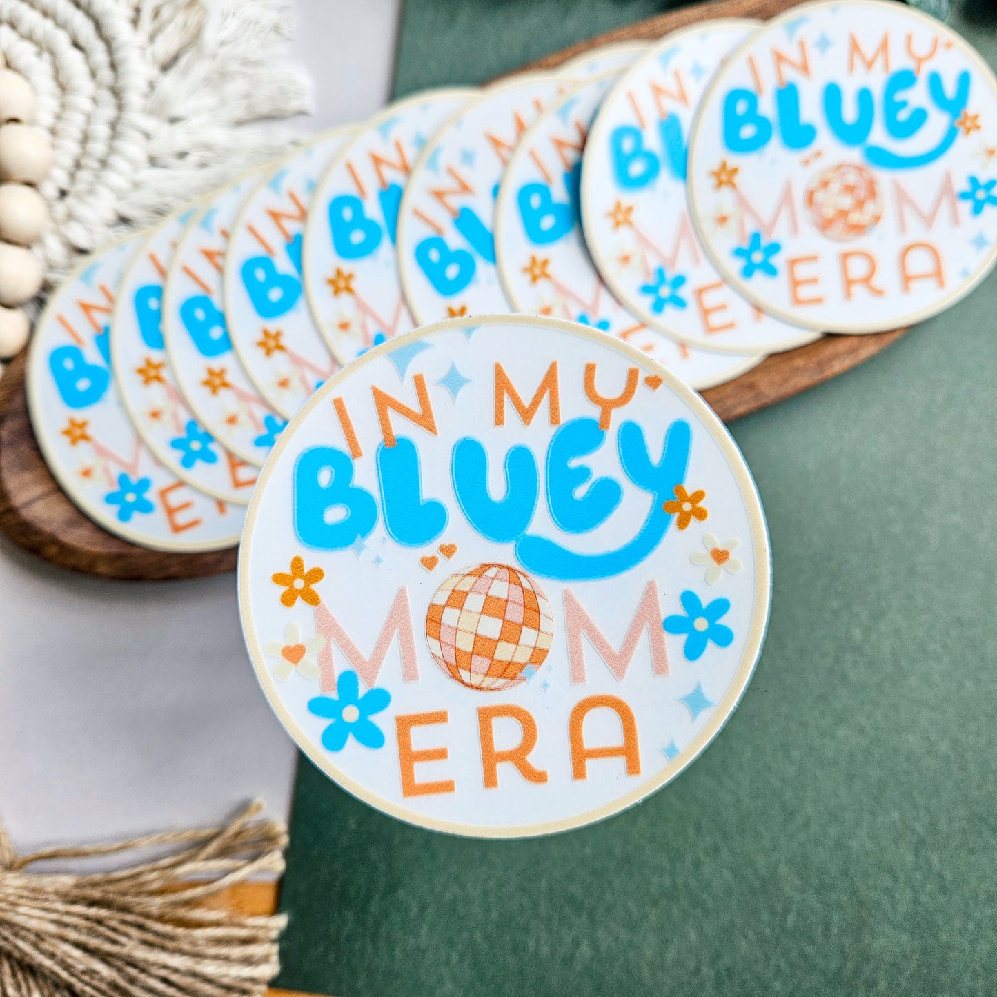 Bluey Mom Era Sticker