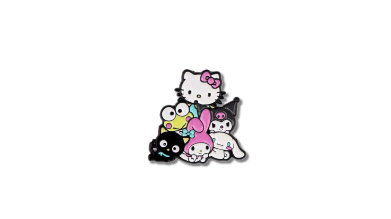 Hello Sanrio Friends Enamel Pin