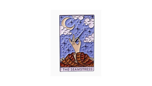 The Seamstress Tarot Enamel Pin - Novelty•ish