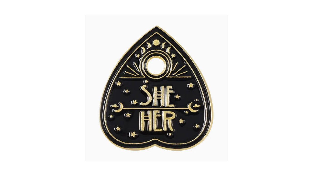 She/Her Ouija Pin - Novelty•ish