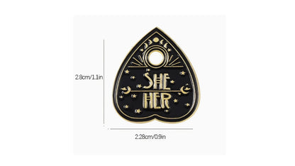 She/Her Ouija Pin - Novelty•ish